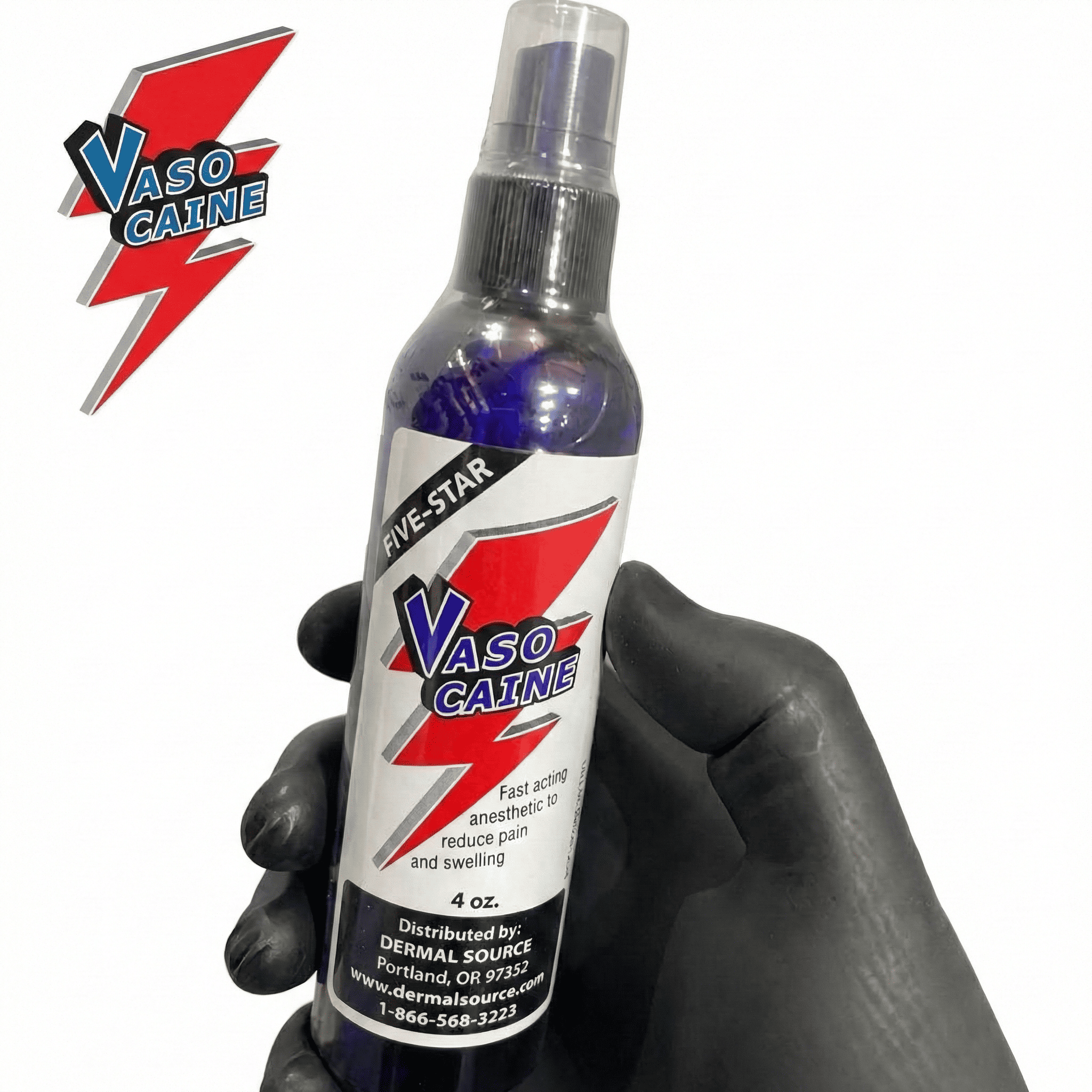 ✅ VASOCAINE SPRAY per ferite aperte TATUAGGI | MICROBLADING | TRUCCO PERMANENTE 🤩 120 ml